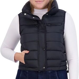 Bearpaw Black Puffer Vest size M